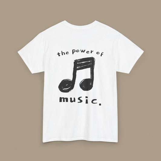 The Power of Music T-Shirt – Classic Retro Music Lover Tee