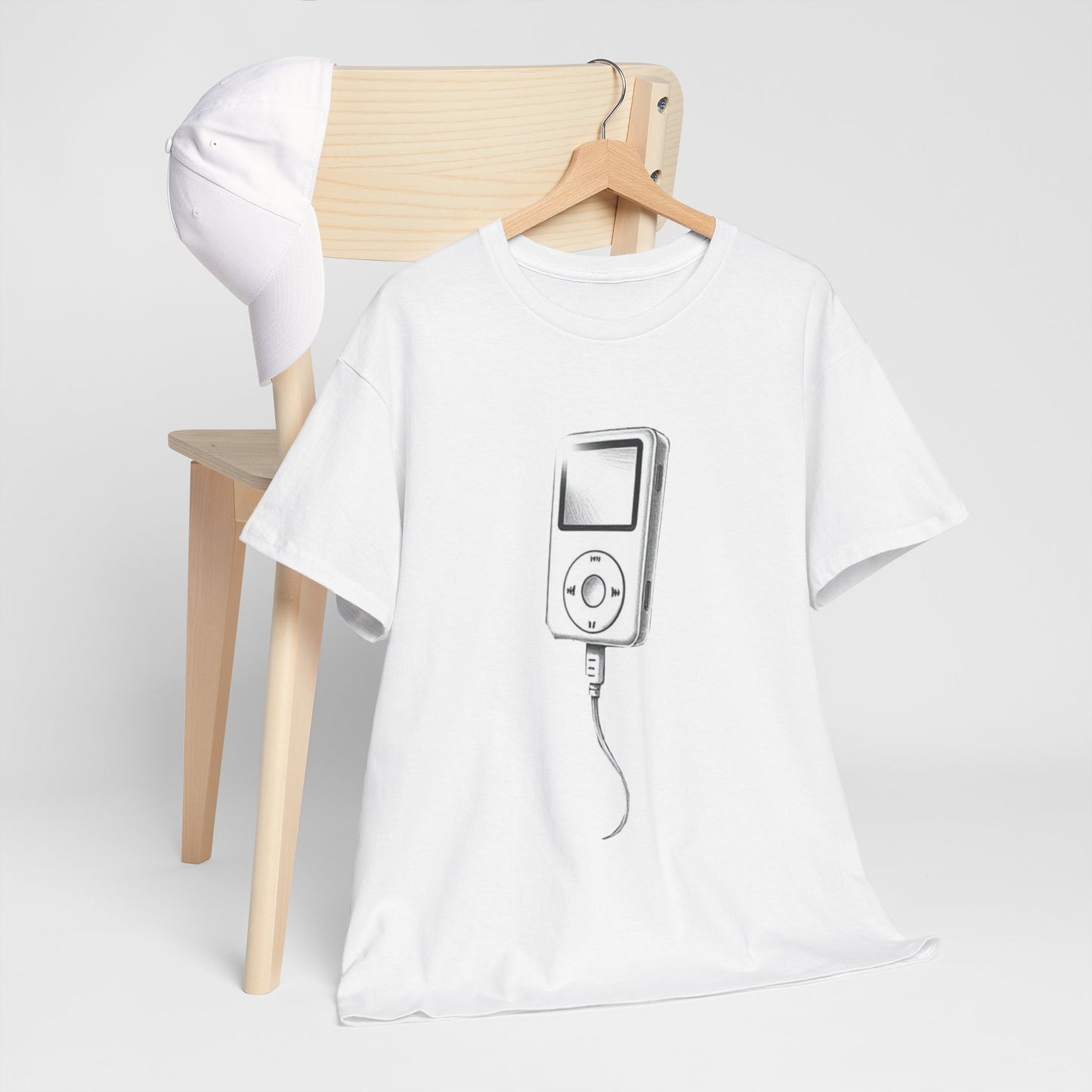 Retro Music Notes T-Shirt – Vintage Musical Graphic Tee