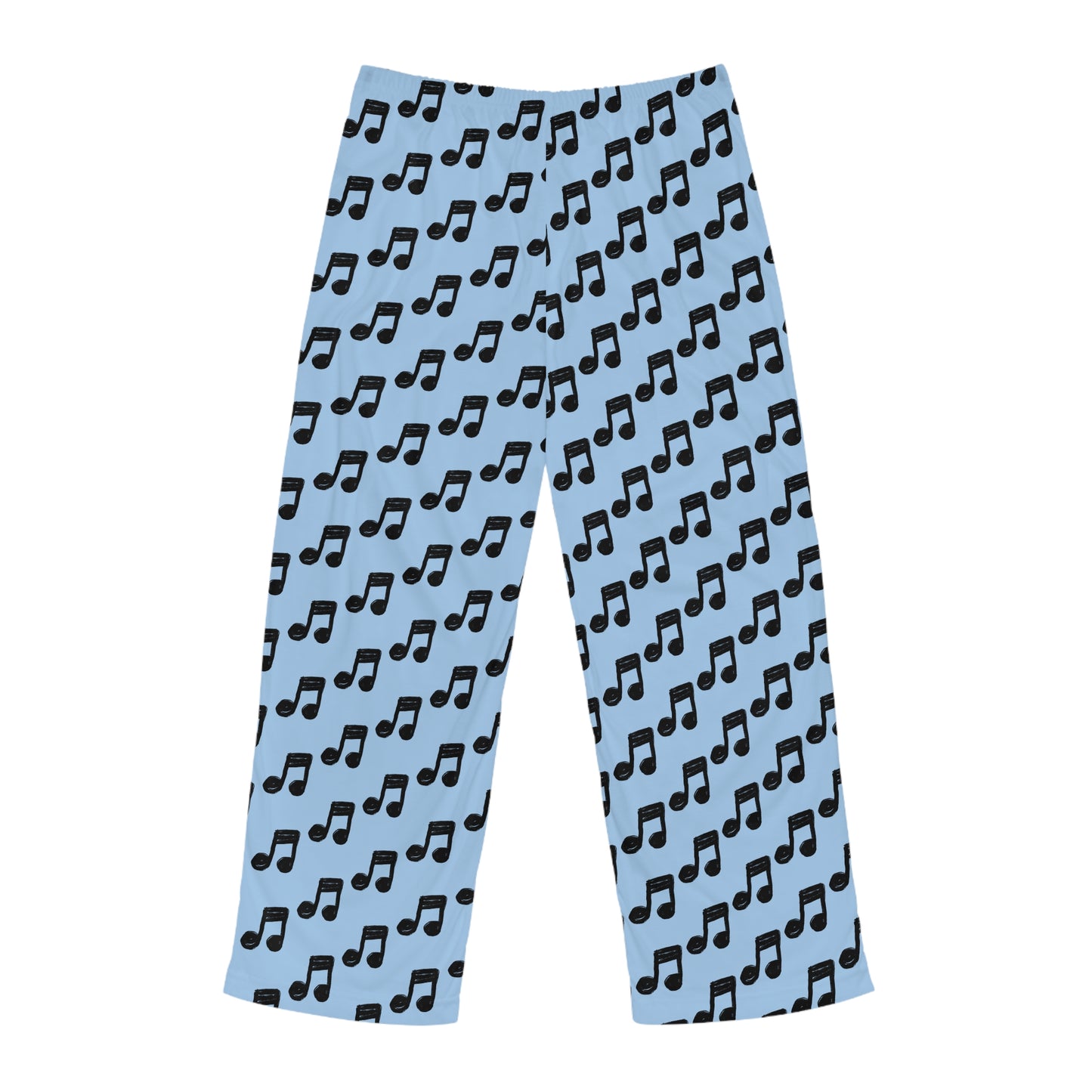Musical Pajama Pants [LIGHT BLUE] Unisex Lounge Pants Super Soft Unisex Pajama Bottoms with Pockets Drawstring