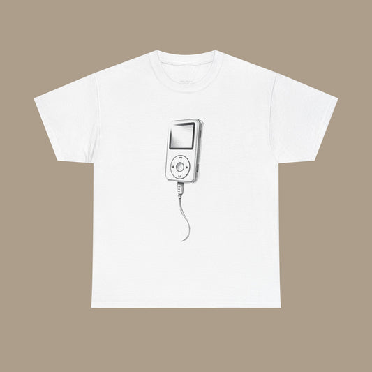 Retro Music Notes T-Shirt – Vintage Musical Graphic Tee