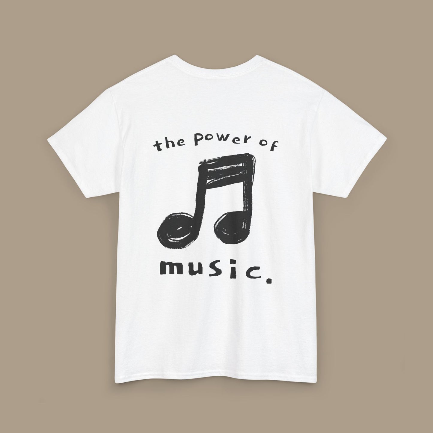 The Power of Music T-Shirt – Classic Retro Music Lover Tee