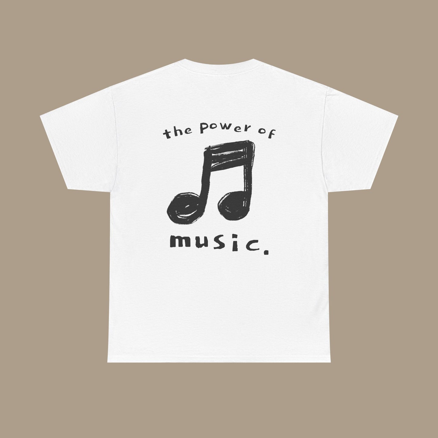 The Power of Music T-Shirt – Classic Retro Music Lover Tee