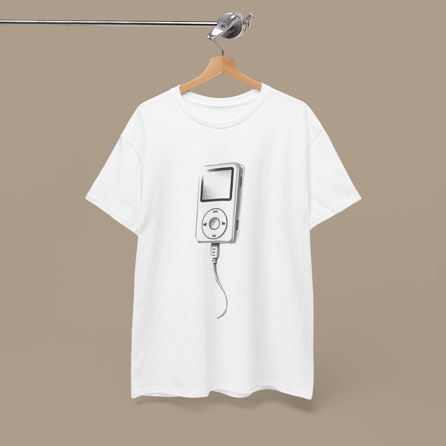 Retro Music Notes T-Shirt – Vintage Musical Graphic Tee