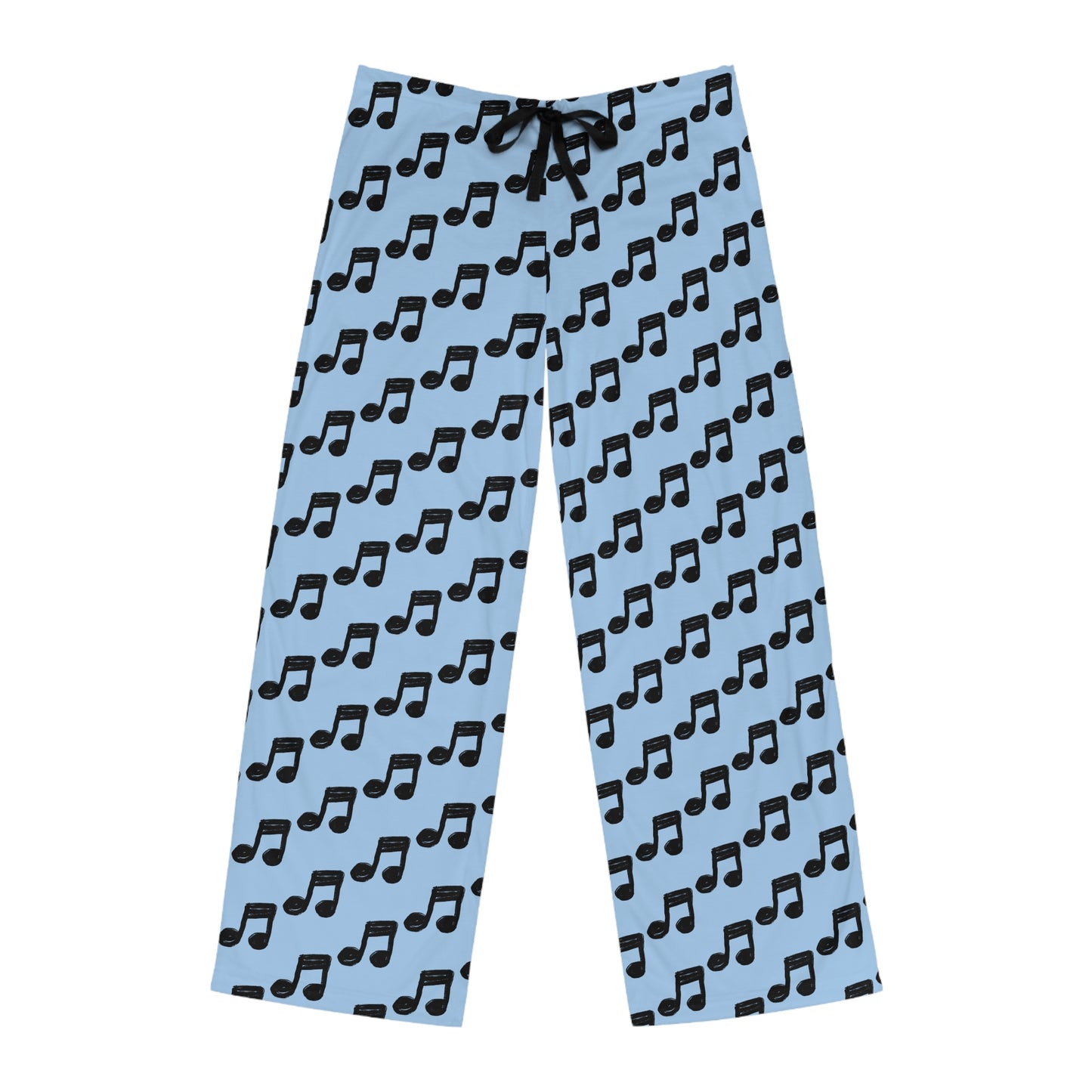 Musical Pajama Pants [LIGHT BLUE] Unisex Lounge Pants Super Soft Unisex Pajama Bottoms with Pockets Drawstring