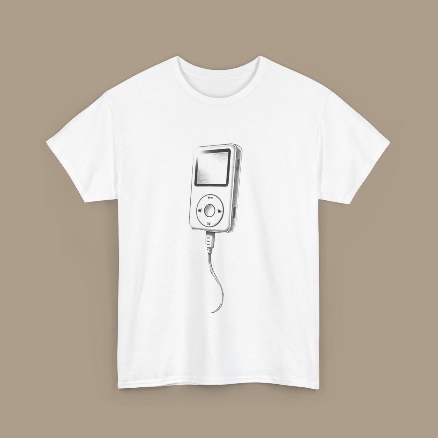 Retro Music Notes T-Shirt – Vintage Musical Graphic Tee