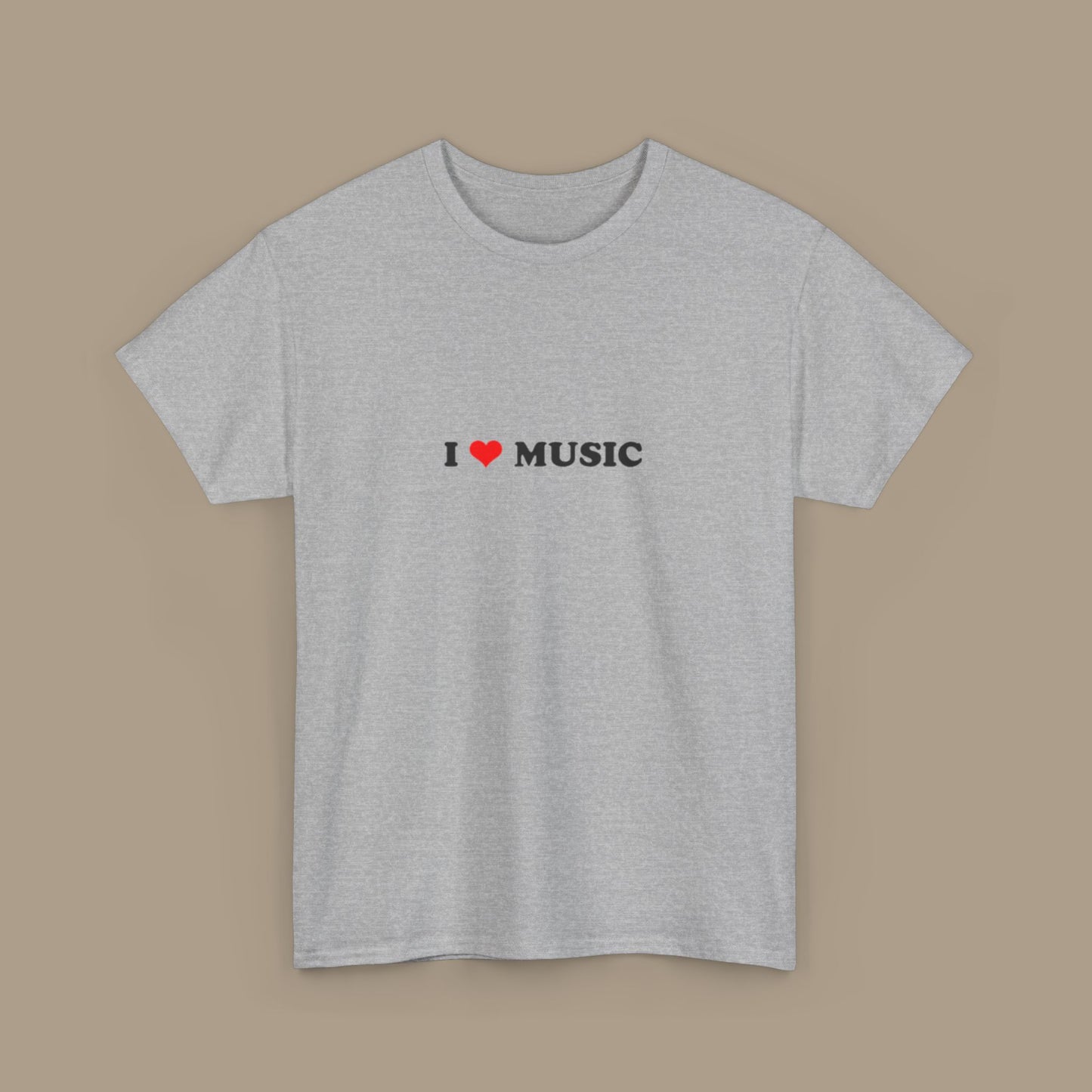 I Love Music T-Shirt – Retro Music Lover Tee